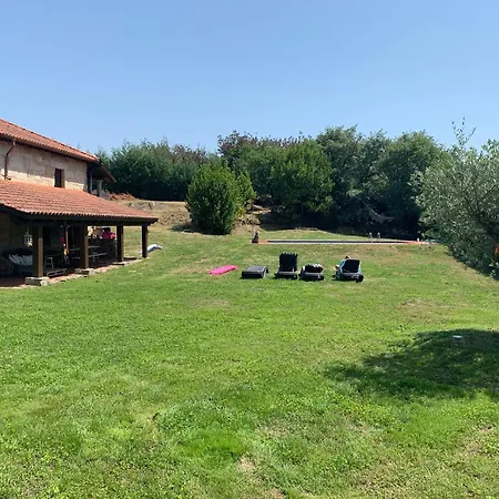 Deluxe Con Chimenea Y Bano En Casa De Campo. Piscina Y Jardin. * Amoeiro